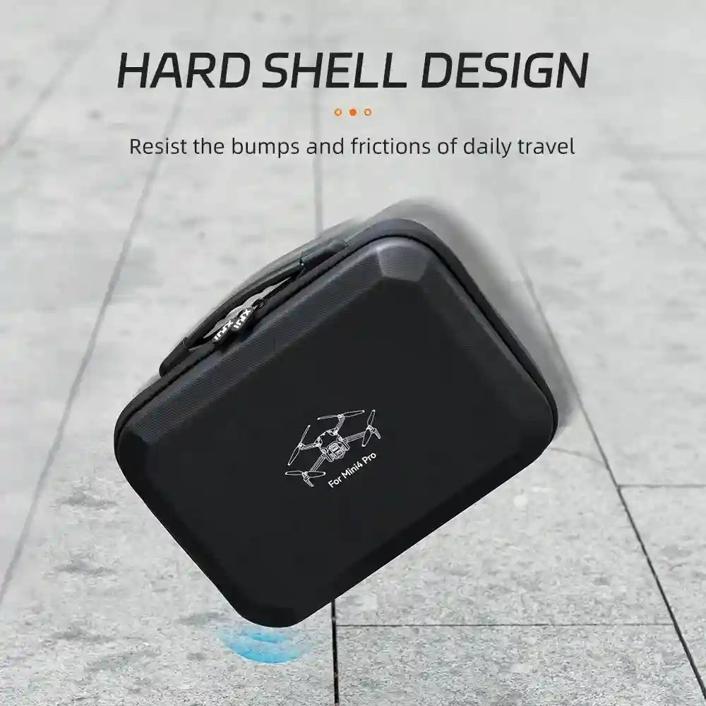 DJI Mini 4 Pro Hard EVA Carrying Case - Waterproof Travel Protection Tidesmit