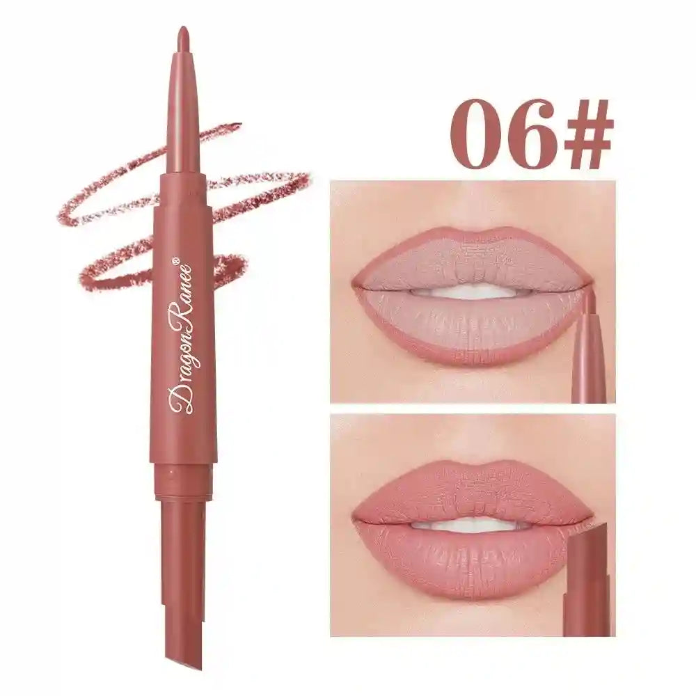 Matte Lip Liner and Lipstick Pen | Waterproof Long Lasting 2-in-1 Lip Care Tidesmit