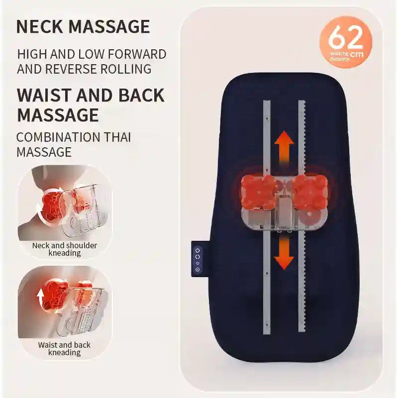 Electric Massager with Heat for Deep Tissue Muscle Relief - Tidesmit Massage Roller Tidesmit