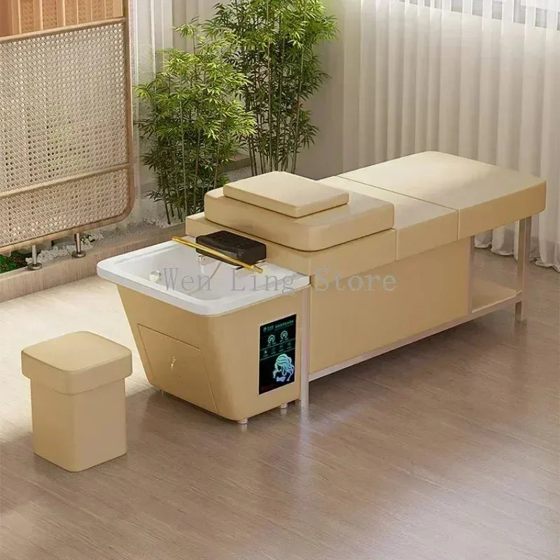 Head Spa Shampoo Chair with Integrated Water Tank - Japanese Wash Basin Massage Chairs Tidesmit