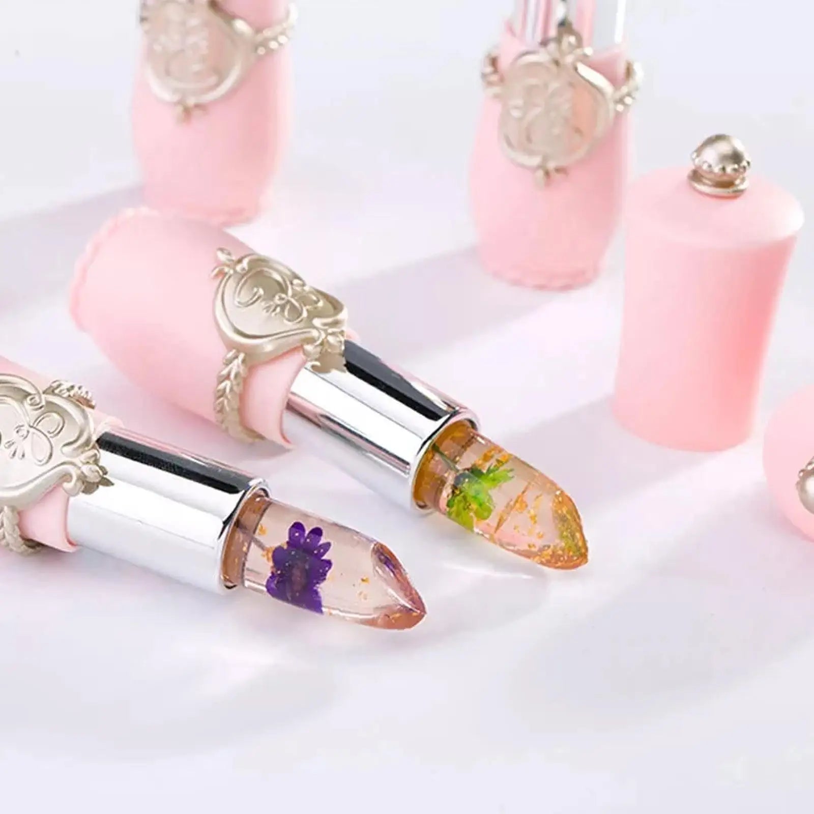 Moisturizing Flower Lip Gloss - Cruelty-Free Jelly Tint by Tidesmit Lip Care Tidesmit