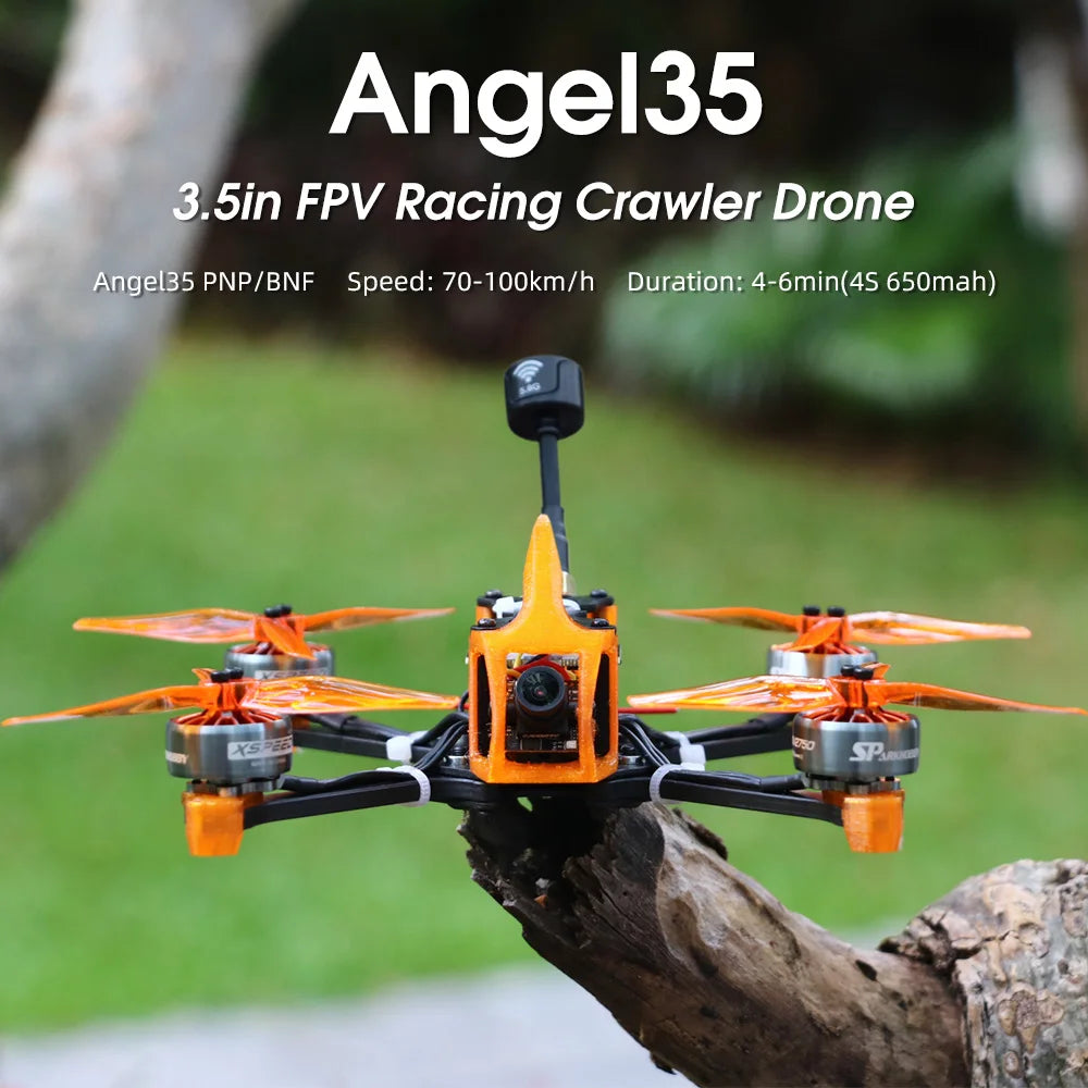 3.5 Inch Freestyle FPV Drone | 40A ESC | ELRS 2.4GHz | Tidesmit Tidesmit