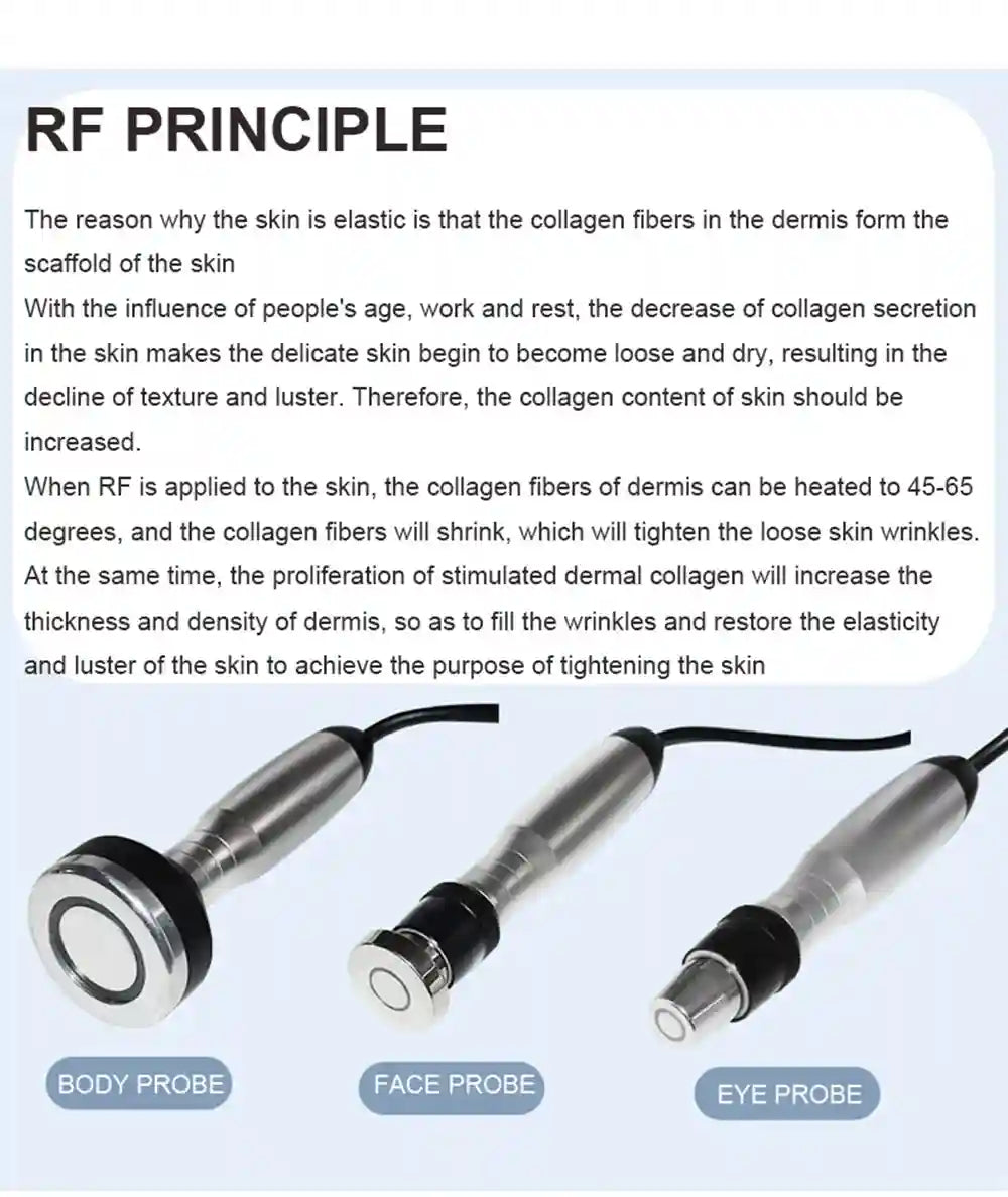 RF Skin Tightening Machine - Portable Face and Eye Lifting Device Eye Massage Instrument Tidesmit