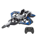 Remote Control Foam Jet Plane - Durable EPP Foam Fighter Toy Blue Tidesmit