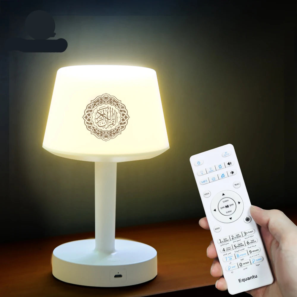 Koran Muslim Islamic Quran Ramadan Azan Arab Night Light Bright Lamp Wireless Bluetooth Speaker Portable Holy Music Islam Arabic