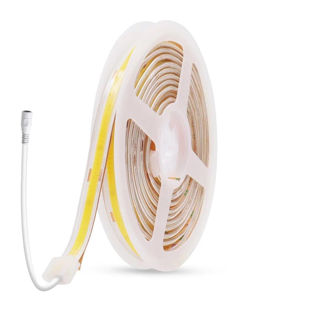 IP67 Waterproof COB LED Strip Light 12V 24V 3000K 4000K 6000K Flexible Led Tape 5m 10m 20m 0.5m 1m 2m 480LEDs/m Linear Lighting