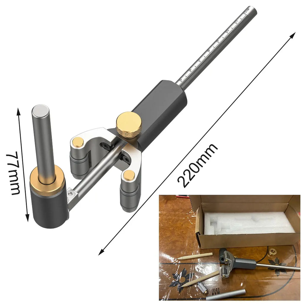 Blade Scribing Tools European Style Scriber New Carpentry Parallel Line High Precision Woodworking Scriber Wheel Marking Gauge