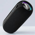 Mini TWS Bluetooth Speaker True Wireless Stereo RGB LED Portable Bass Speaker Cyberpunk Style for Home Outdoor PC Gaming Party Waterproof Deep Bass 360 Degree Sound Built in Mic Hands Free Calling Bluetooth 5 0 USB Charging L