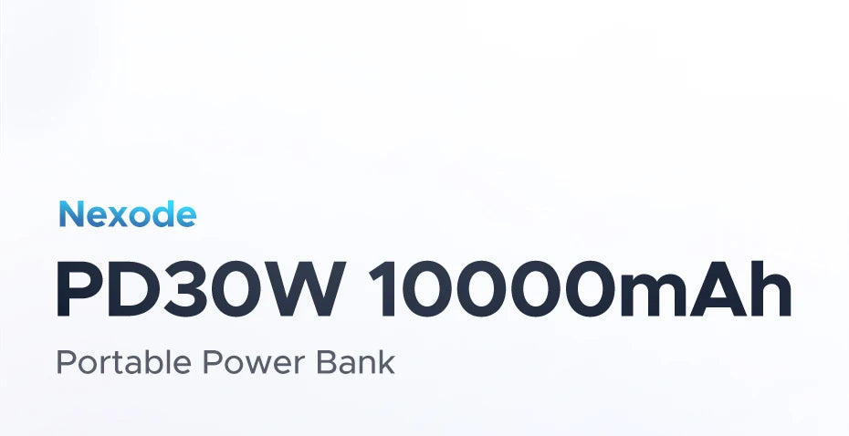 Portable 20000mAh Fast Charging Power Bank with USB-C PD Delivery Tidesmit