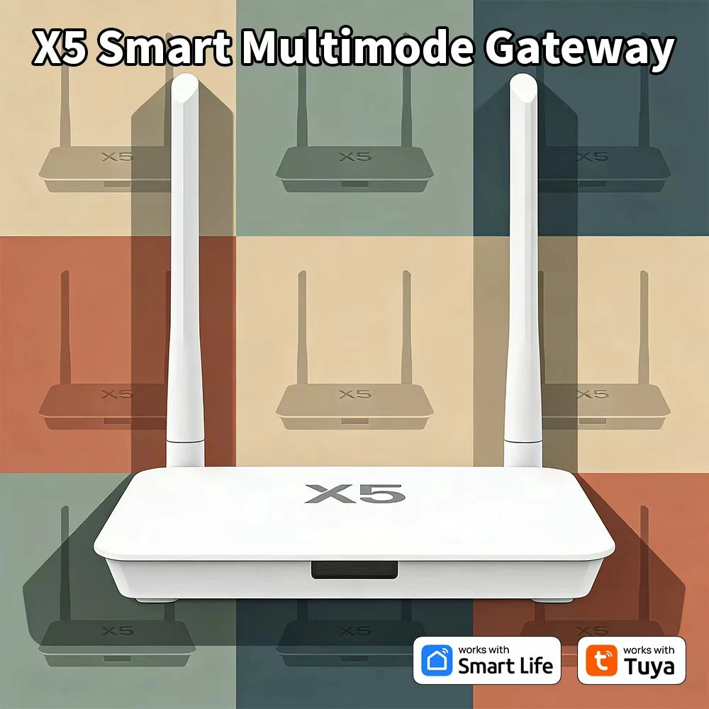 Tidesmit Zigbee Bluetooth Gateway Hub 2-in-1 Dual Band Smart Controller Tidesmit
