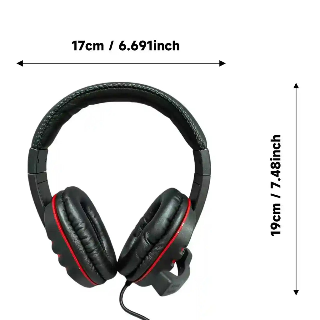 Tidesmit Wired Over-Ear Gaming Headphones with HD Sound for PC and Laptop Tidesmit