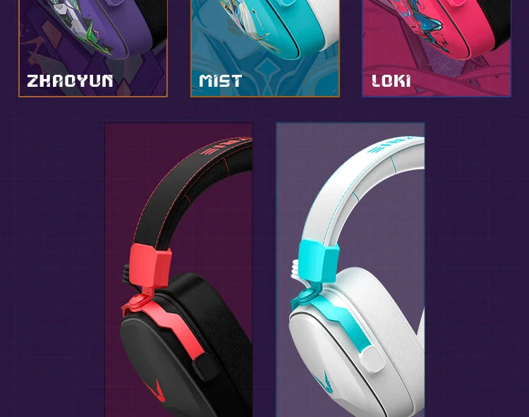 Tidesmit VK S1 Wireless Gaming Headset: Low Latency 15ms Audio Tidesmit