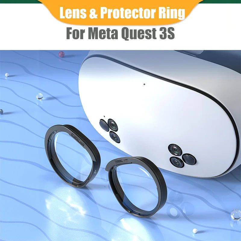 Meta Quest 3S Anti-Blue Light VR Lenses - Scratch Resistant Protection Tidesmit