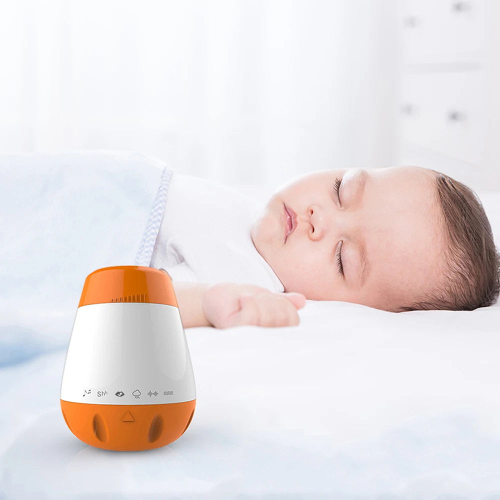 Smart Baby Sleep Soother White Noise Sound Machine for Infants Toddlers with 6 Soothing Sounds Built-in Battery Intelligent