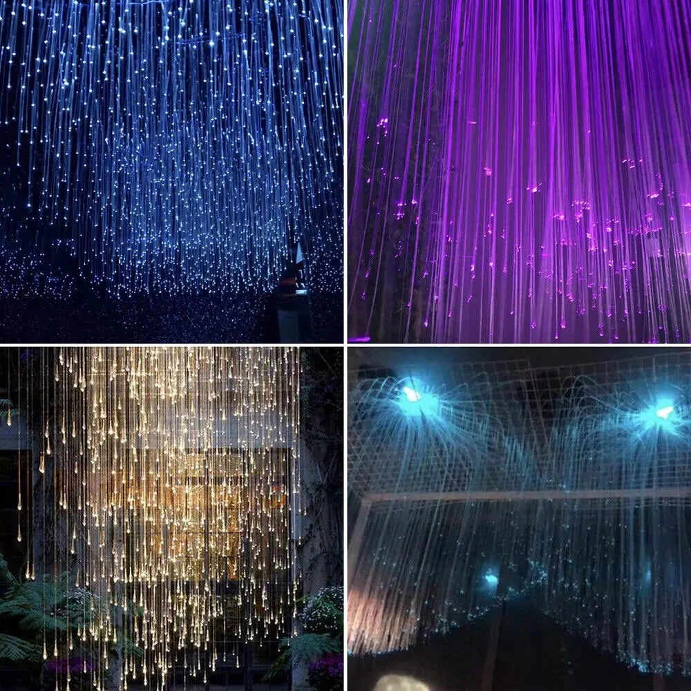 Fiber Optic Starry Sky Ceiling Lamp - RGB Music Control Ambient Light Tidesmit