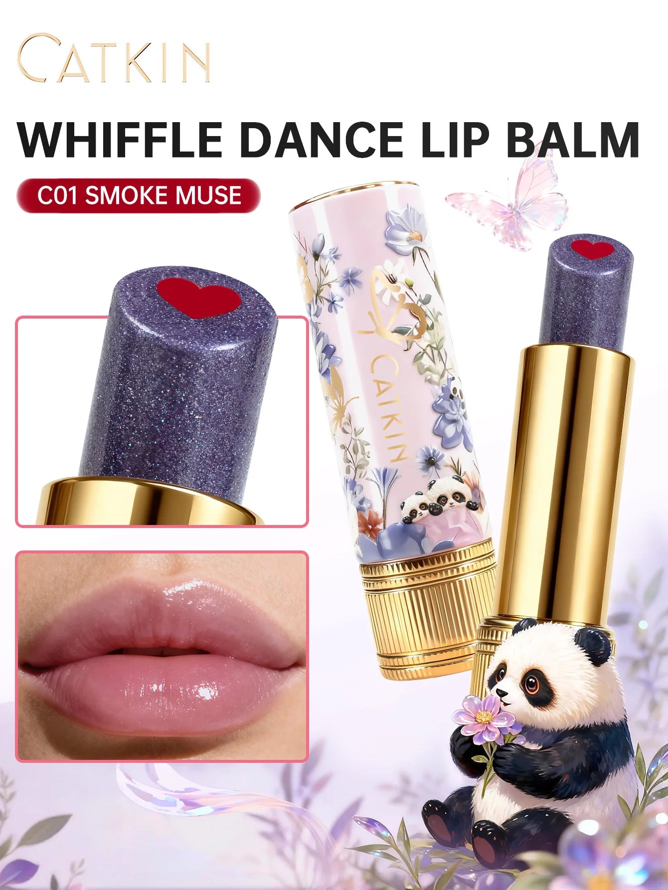 Tinted Lip Balm Jelly Gloss - Moisturizing Lip Treatment | Tidesmit Lip Care Tidesmit
