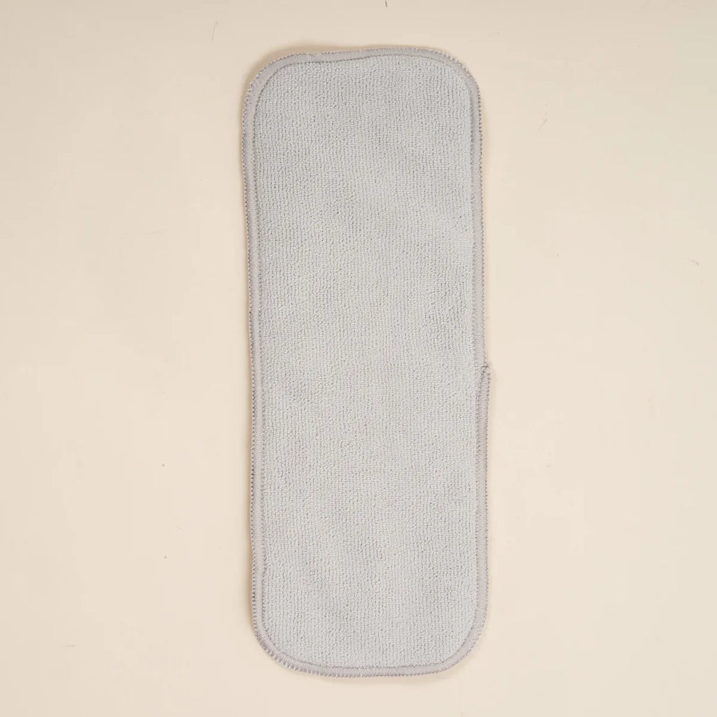 HappyFlute New Nappy Insert 3Layers Grey Microfiber Diaper Inserts 35x13.5cm Use Together With Pocket Cloth Diaper