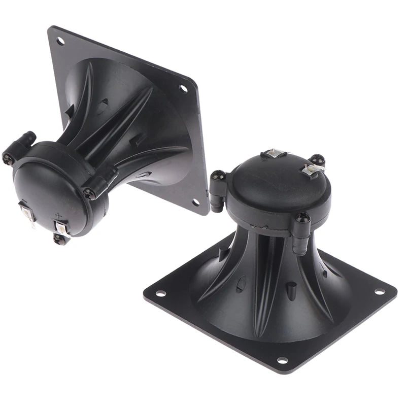 2PCS Tweeters 85MM Piezoelectric Tweeter Loudspeaker Buzzer Treble Square Audio Speaker