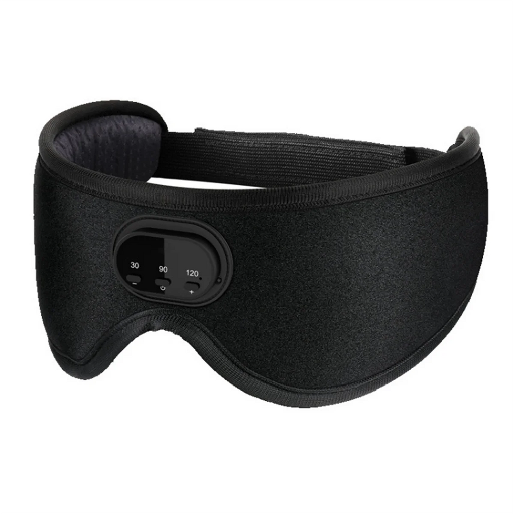 Bluetooth Sleep Mask Headphones - Ergonomic Wireless Audio Sleep Aid Tidesmit