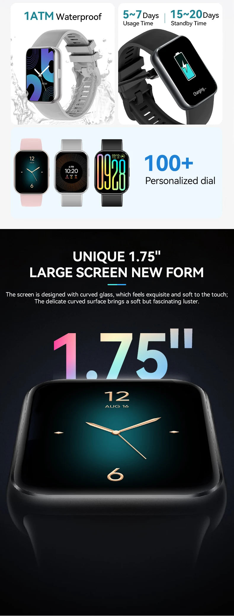 VALDUS VS13 Pro Smartwatch Woman Man Fitness Cycling Heart Rate Tracking Waterproof Voice Assistant BT Call 2026 New Smart Watch