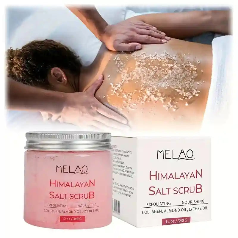 Himalayan Salt Scrub with Collagen - Face & Body Exfoliating Treatment Scrubs Treatments Tidesmit