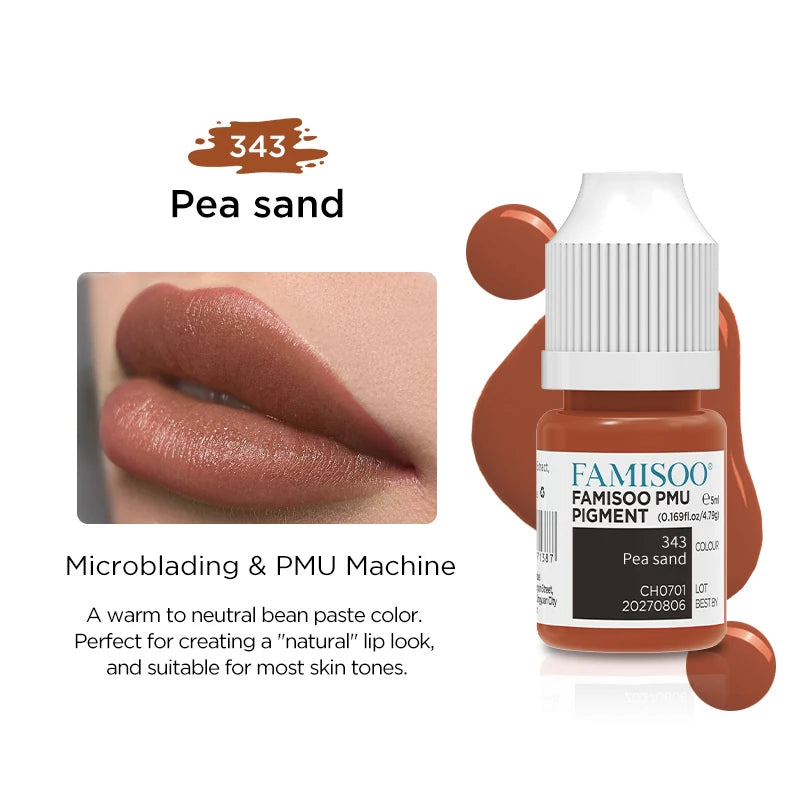 Lip Tattoo Ink – Long Lasting Microblading Pigment 5ml | Tidesmit Permanent Makeup Machines Tidesmit