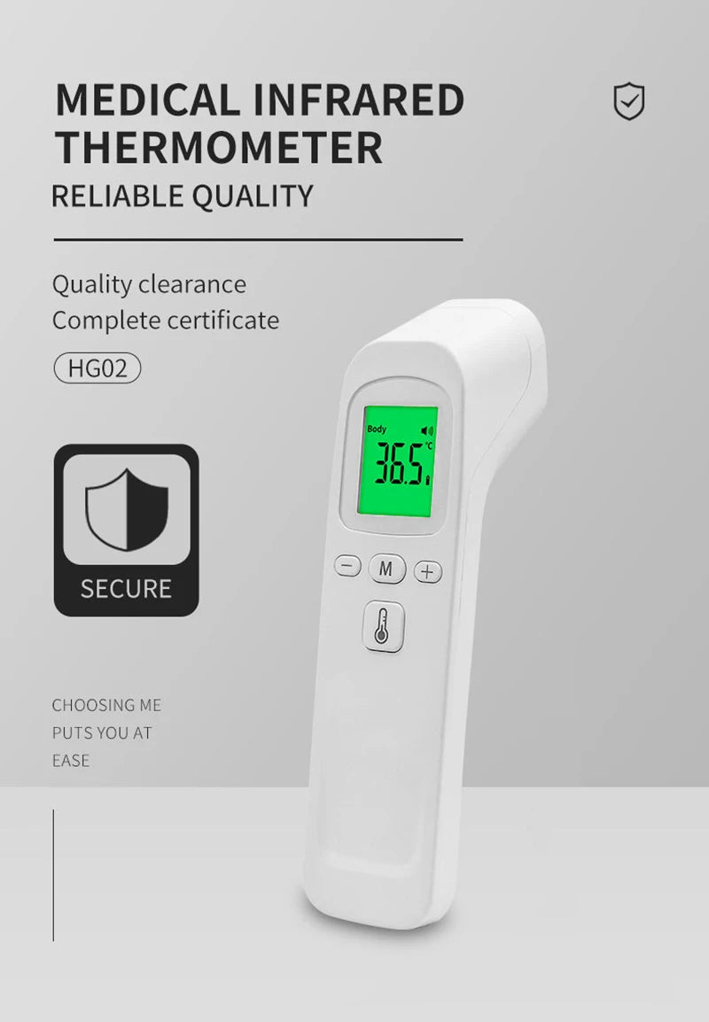 IDEABEL thermometer electronic forehead thermometer home adult children thermometer oximeter SpO2 finger Finger Pulse Oximeter