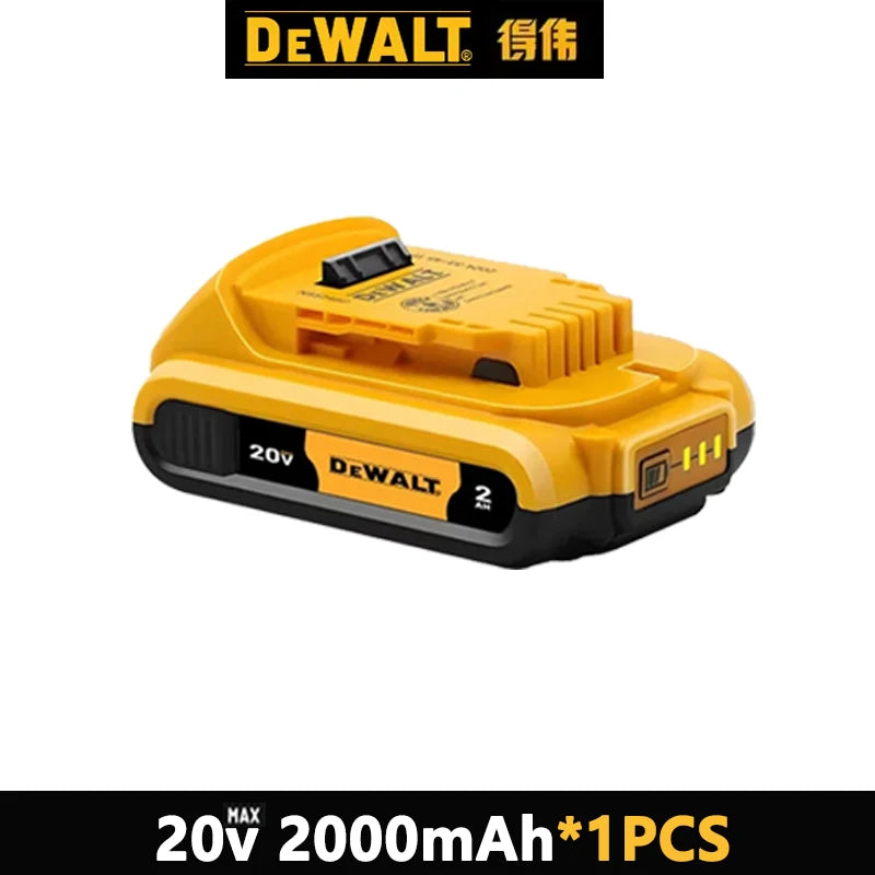 100% Original 20V 6.0Ah MAX Battery Power Tool Replacement For DeWalt DCB184 DCB181 DCB182 DCB200 20V 5A 6A 18Volt 20v Battery