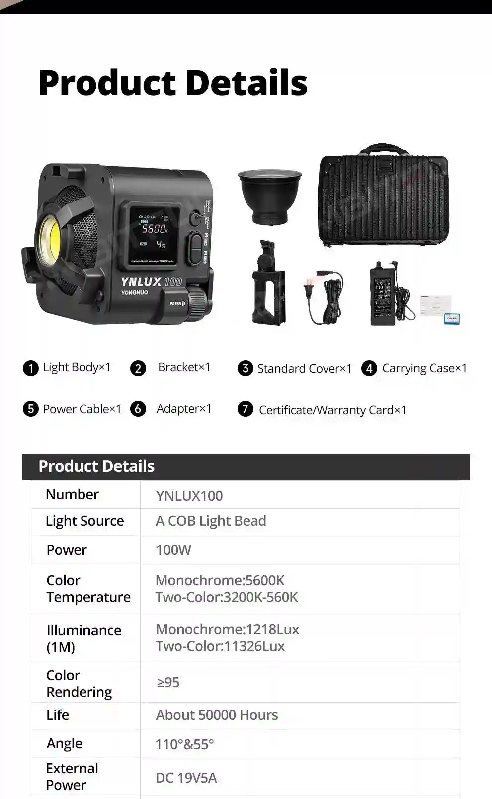 Bi-color LED Video Light: Portable Handheld Studio Lamp for Content Tidesmit