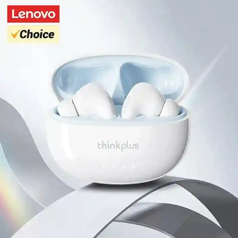 Wireless Bluetooth Earbuds with Low Latency Audio and Noise Cancellation LP5 Pro White Tidesmit