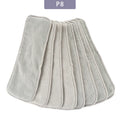HappyFlute New Nappy Insert 3Layers Grey Microfiber Diaper Inserts 35x13.5cm Use Together With Pocket Cloth Diaper