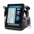 Multifunctional 3-in-1 crystallite beauty machine with touchscreen for facial firming and fine line treatment.