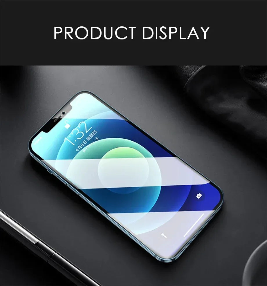 Hydrogel Screen Protector for iPhone - 4-Pack Case-Friendly HD Film Tidesmit