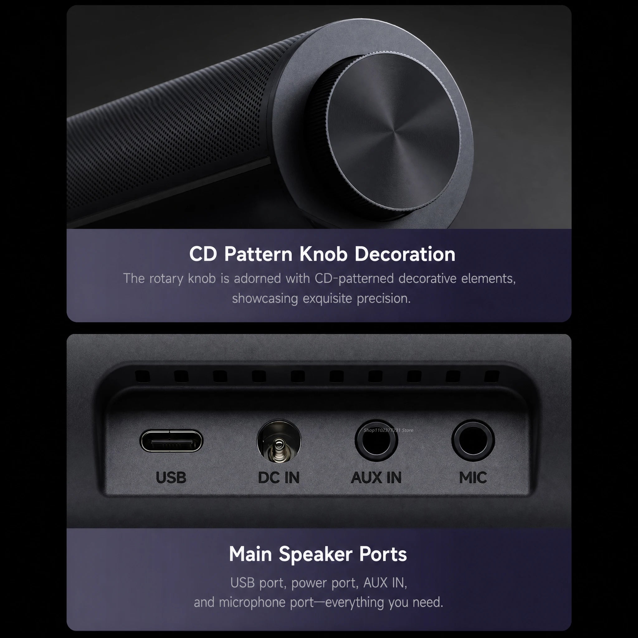 NEW Mijia REDMI Computer Speaker 2 Pro Four-Unit Two-Channel Stereo RGB Ambient Light Bluetooth 5.0 Built-in Microphone CN