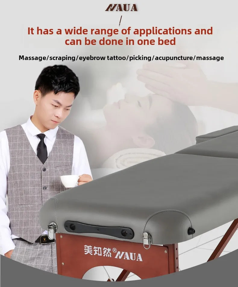 Portable Massage Table Foldable Bed for Professional Muscle Relief Massage Chairs Tidesmit