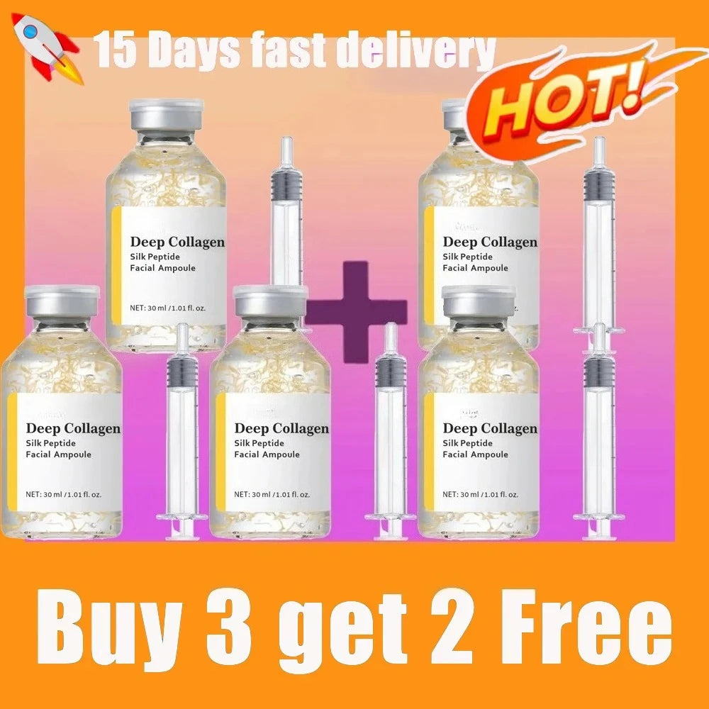 Silk Peptide Anti-Aging Serum: Professional Firming Skin Treatment Scrubs Treatments BUY 3 GET 2 FREE Tidesmit