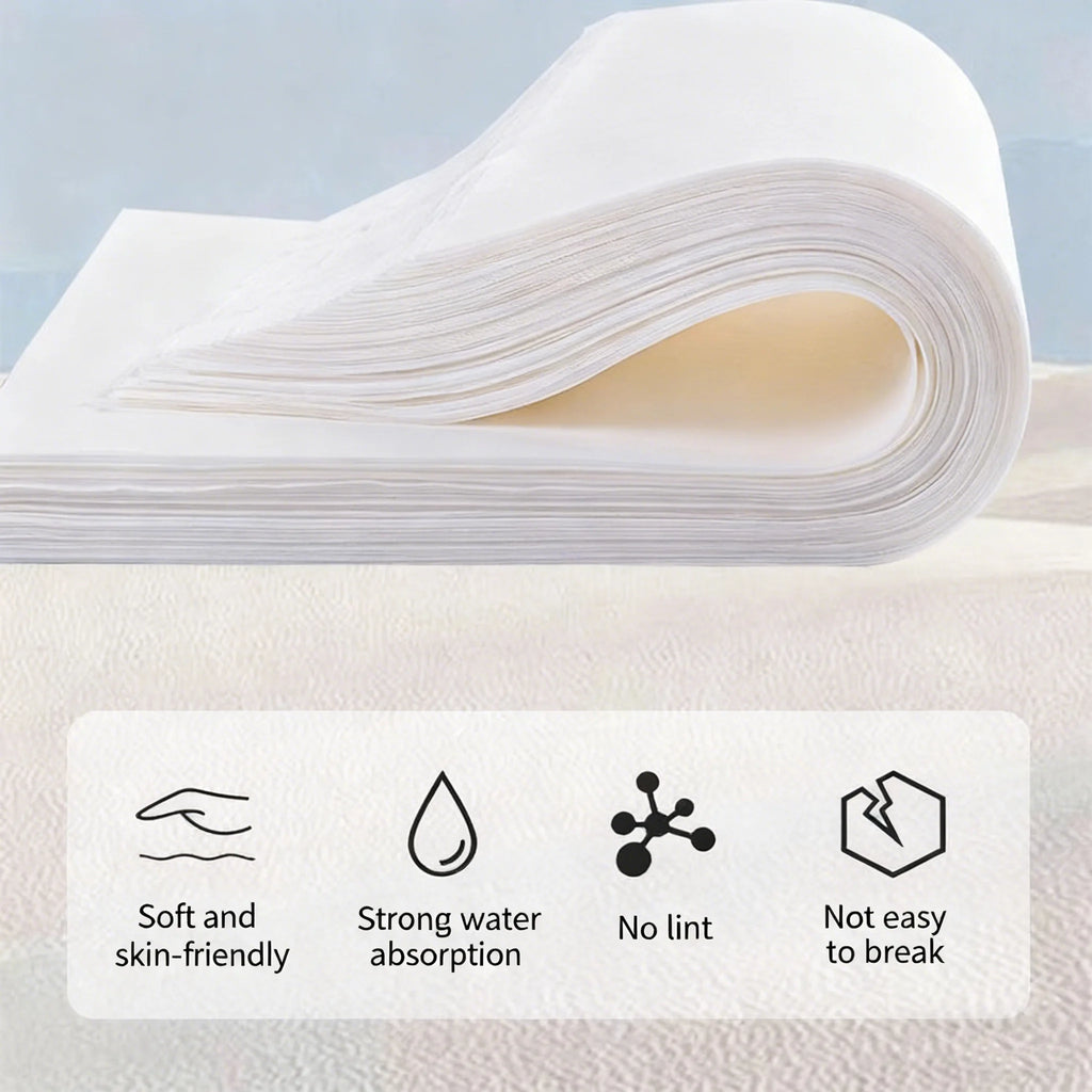 10/30/50/100pcs Disposable Face Cradle Cover Nonwoven Pillow Paper Waterproof Massage Spa Table for Disposable Beauty Headrest C