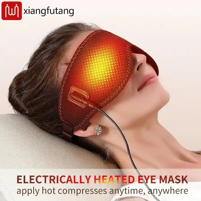 Heated Eye Massage Mask with 3 Heat Modes - Portable Wellness Device Eye Massage Instrument Tidesmit