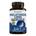 Bcuelov Melatonin 10 Mg Supplement Fast Natural Extended Rest Sleep Aid Insomnia Vitamins
