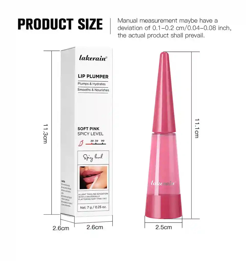 Lip Plumper Gloss - Hydrating Voluminous Finish by Tidesmit Lip Care Tidesmit