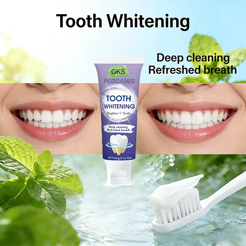 Tidesmit GKS whitening toothpaste 60g tube for gentle gum care and teeth whitening