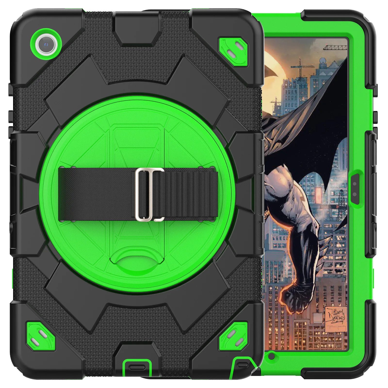 Samsung Galaxy Tab A9 Plus Case with 360 Rotating Stand and Strap g China Mainland Tidesmit