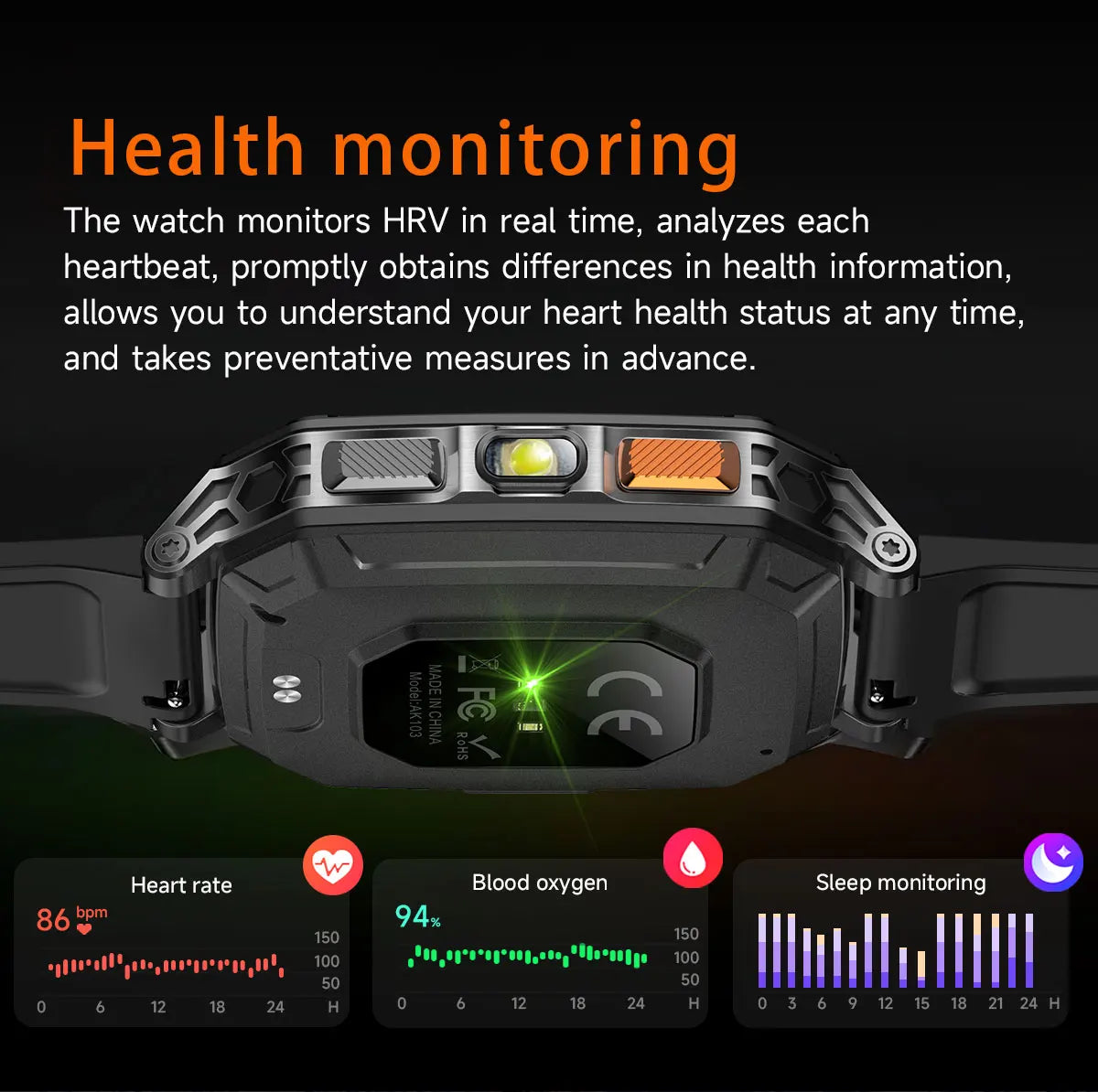 2026 New 1400mAh Big Battery Smart Watch Men Outdoor GPS Flashlight 10ATM Waterproof Bluetooth Call AMOLED HD Sports Smartwatch