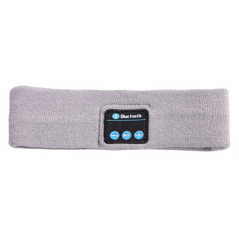 Bluetooth Sleep Headphones Headband – Wireless Sports Mask for Active Recovery Gray Tidesmit