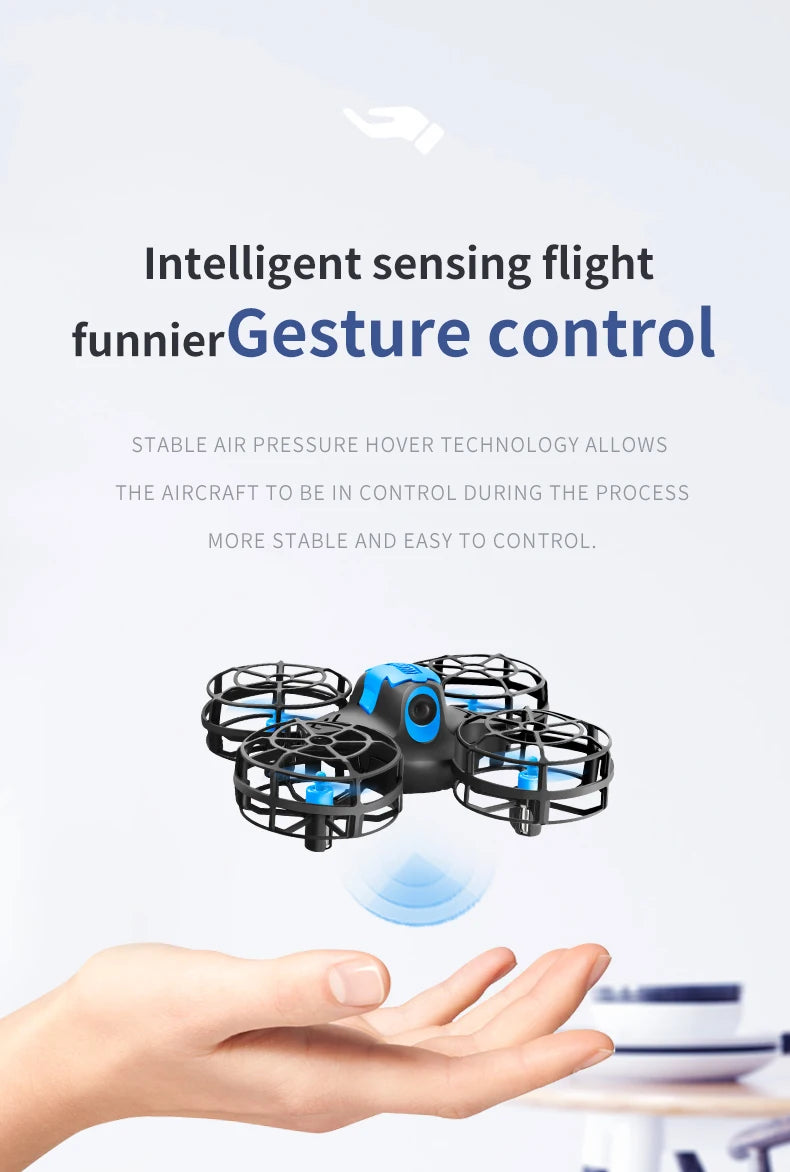 Mini RC Drone for Kids - Headless Mode, 360 Flips, V8-V18 Models Tidesmit