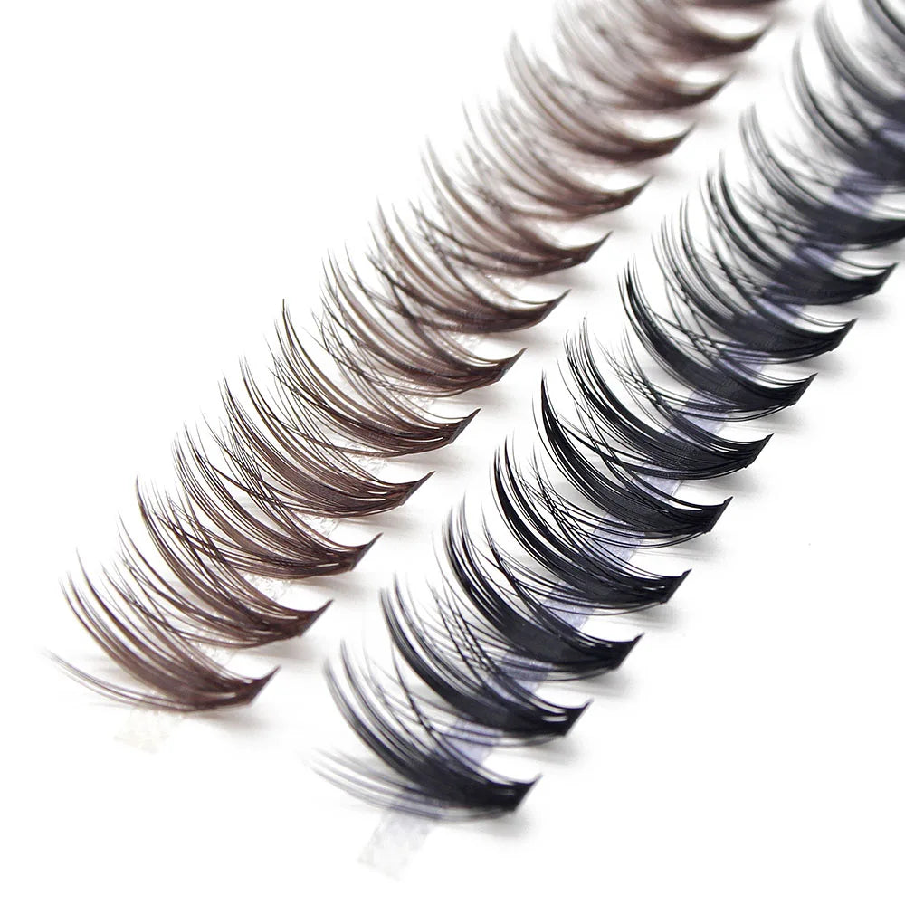 Individual Cluster 3D Volume Silk Lashes by Tidesmit False Eyelashes Tidesmit