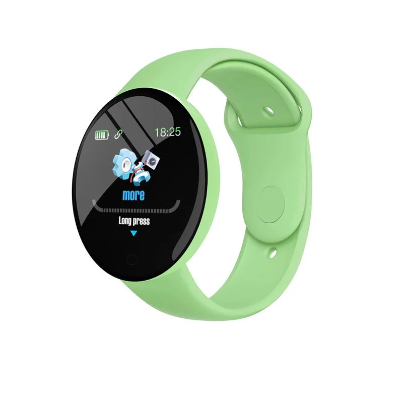 New D18 Smart Watch Circular Color Screen Multiple Sports Modes Call Information Reminder Photo Taking Music Smart Bracelet Gift