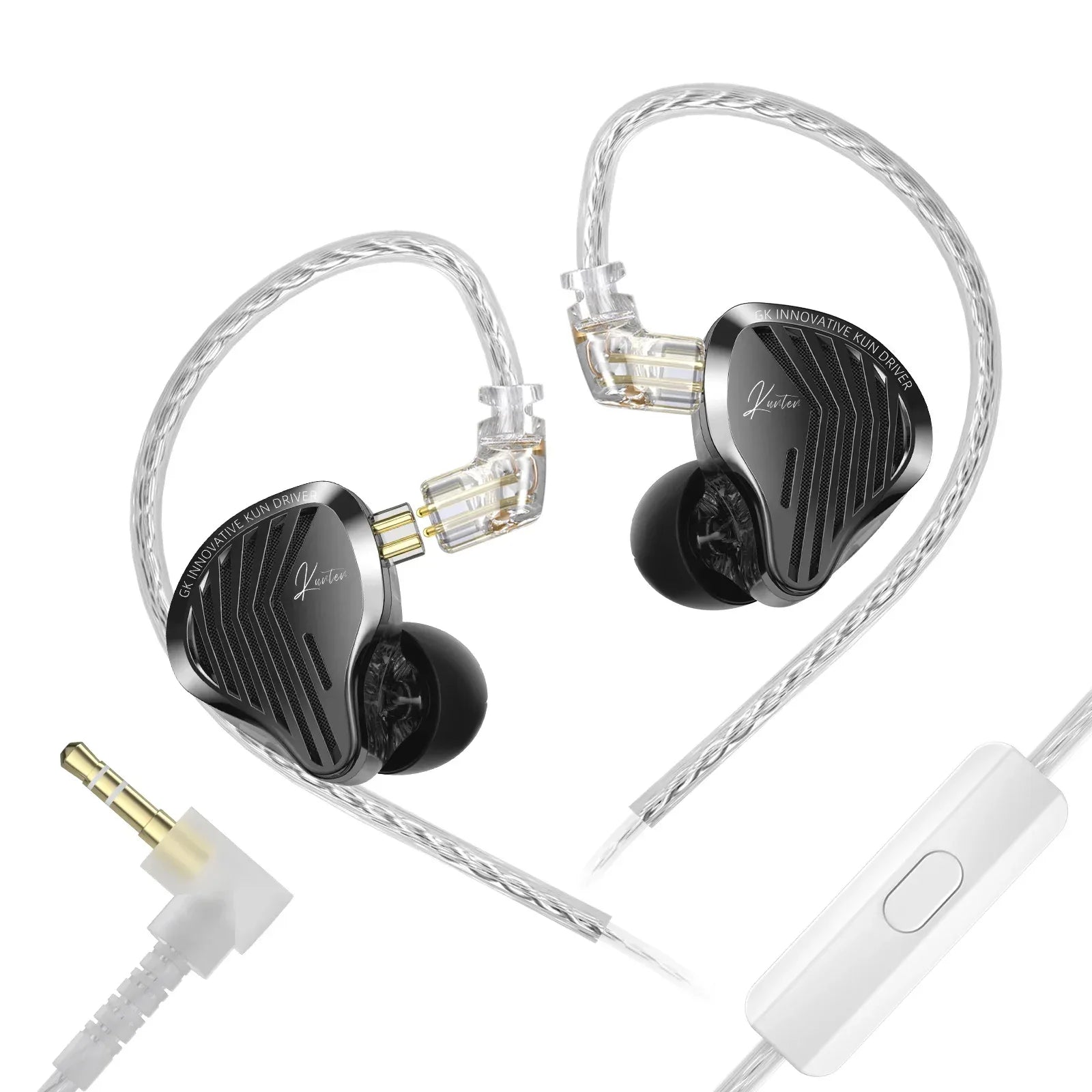 Wired Metal HiFi Bass Earbuds with Mic by Tidesmit - 3.5mm & Type-C 3.5mm Mic Tidesmit