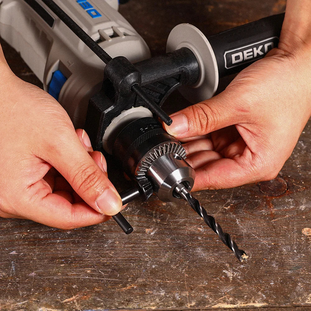 DEKO DKID13XL65G  professional grade impact drilll 220V, 2 Functions Drill Screwdriver Electric Tool Power Tool (DKID Series)