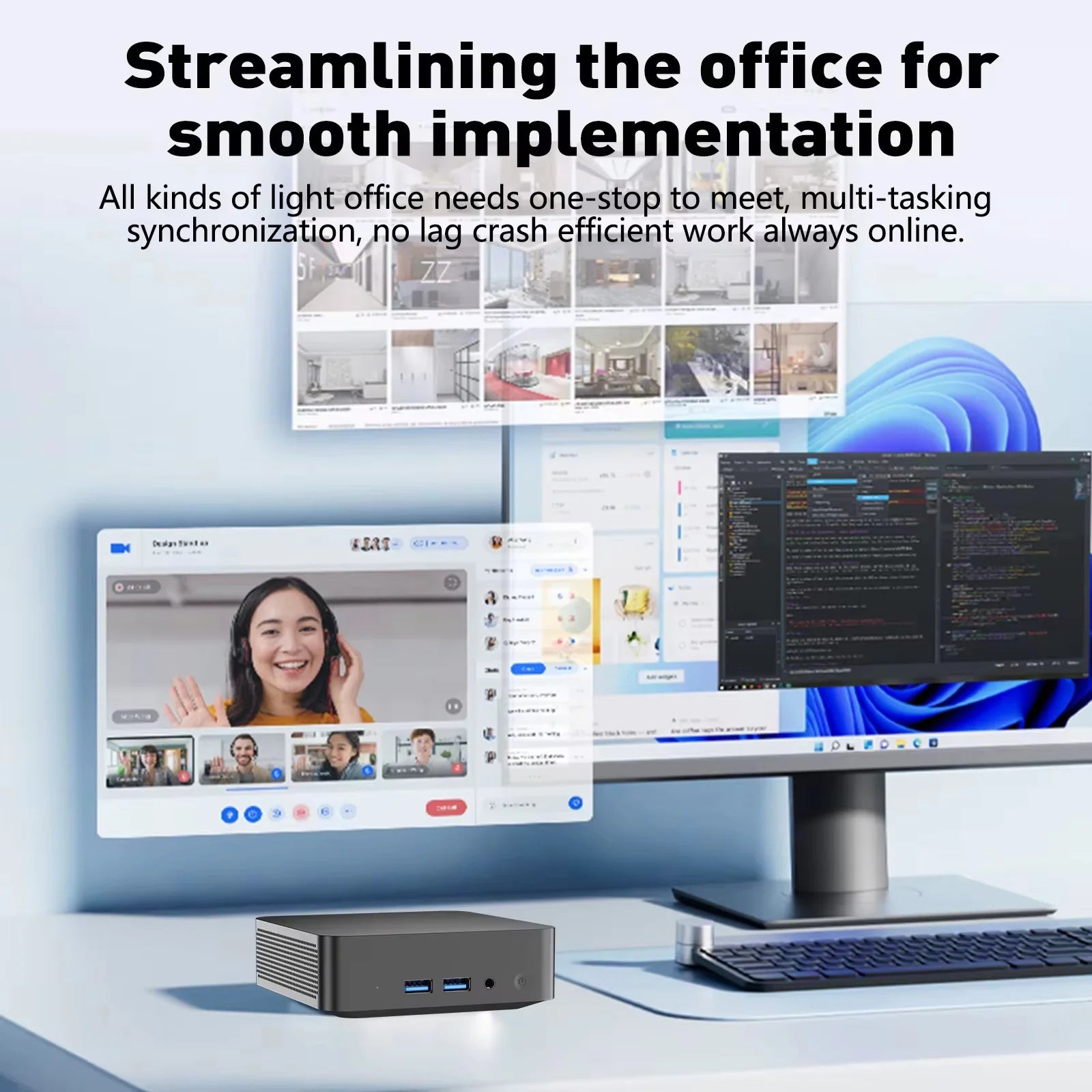 NEW Windows 11 Pro Mini PC Protable Gaming i9 10980HK N150 16/32GB RAM WIFI6 BT5.2 4K 1/2TB SSD 1000Mbps Mini Gamer Computer PC
